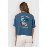 Mai Tai Tails Skimmer T-shirt midnight navy