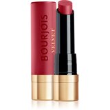 Bourjois Rouge Velvet The Lipstick dolgoobstojna šminka z mat učinkom odtenek 54 Cherry Amour 2.4 g | Shoptok.si