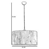 Opviq visilica i podna lampa bambu 07 846STL6112