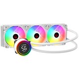 CPU hladnjak AIO Liquid RAMPAGE HELIOS C17 White 12cm Fan Temperature Display Intel LGA1700/AMD AM5 ARGB 360mm Liquid Cooling CP | Eponuda.ba