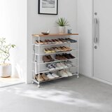 YAMAZAKI Belo kovinsko stojalo za čevlje 90,5x87x26 cm Tower – | Shoptok.si