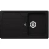 granitno pomivalno korito Formhaus D-100 onyx