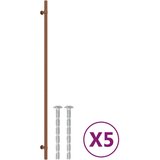  Ručke za ormarić 5 kom brončane 480 mm od nehrđajućeg čelika | shoptok.hr