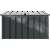  Kutija za spremanje u vrtu Crna 101 x 82 x 50 cm Čelik | Eponuda.ba