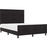vidaXL Crni Baršunasti Krevet 160x200 cm | shoptok.hr