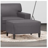 vidaXL Tabure sivi 70 x 55 x 41 cm od umjetne kože | shoptok.hr