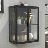 MID.YOU VISEČA VITRINA, črna | Shoptok.si