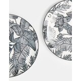 Sinsay Keramički tanjuri s biljnim motivom 2 pack | shoptok.hr
