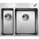 Blanco sudoper ANDANO 340/180-IF/A InFino INOX 18/10, VELIKI BAZEN DESNO, s dalj. upr. PushControl | shoptok.hr