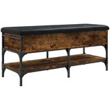 vidaXL klupa za cipele boja hrasta 102x42x45 cm konstruirano drvo | shoptok.hr