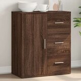 vidaXL Komoda rjavi hrast 60x31x70 cm inženirski les | Shoptok.si