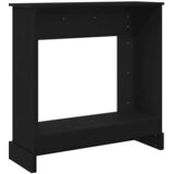  Okvir kamina crni hrast 90x30x90 cm izrađeno drvo | shoptok.hr