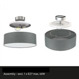 BRILONER 3375-024 - plafonsko svetlo 1xE27/40W/230V ø 30 cm sivo | Eponuda.com