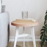 vidaXL Mizna plošča Ø30x2,5 cm okrogla trdna bukovina | Shoptok.si