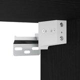 Ormarić za Lavabo - Umivaonik s pohranom Crni hrast 41 x 38 5 x 46 cm | shoptok.hr