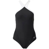 Karl Lagerfeld Jednodijelni kupaći kostim crna / bijela