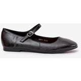 Boto Patent Ballerinas With Strap Black Arrivara | ePonuda.com