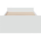  Okvir kreveta s ladicama bez madraca bijeli 100x200 cm | shoptok.hr