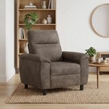 SOFA Tamnosiva 95 x 90 x 95 cm Umetnička suknja koža | shoptok.hr