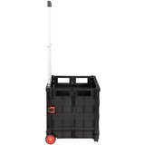 Kolica Crna i crvena 35 x 39 x 92 cm PP i elastomer | shoptok.hr