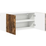 vidaXL Stenska kuhinjska omarica Dimljeni oreh 80 x 31 x 40 cm | Shoptok.si