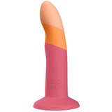 ROMP Dizi - fleksibilni silikonski dildo (rozo-narančasti) Cijene