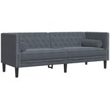 SOFA Tamno siva 194 x 74,5 x 70,5 cm Baršun | shoptok.hr