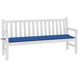 vidaXL Blazina za vrtno klop kraljevsko modra 180x50x3 cm blago | Shoptok.si