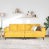 SOFA Svijetlo žuta 250 x 188 x 76 cm Kordura tekstil | shoptok.hr