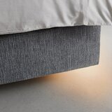 Premium Living Boxspringbett Brooklyn Hellgrau Ca. 180x200cm | Shoptok.si