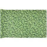  Vrtni zaslon za privatnost uzorak biljke zeleni 500x90 cm PVC | shoptok.hr
