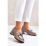 ARTIKER Lacquered Women's Heels With Decoration Beige | shoptok.hr
