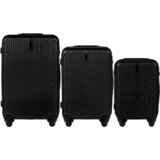  SET OD 3 KOVČEGA Wings TR058 CRNI Cijene