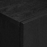  Komoda crna 60 x 33 x 75 cm konstruirano drvo | shoptok.hr