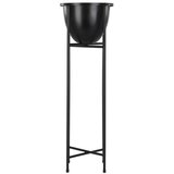 Eglo 428035 - Metalna saksija za cveće SHIKABE 73x23,5 cm crna | Eponuda.com
