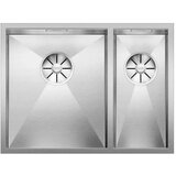 Blanco sudoper ZEROX 340/180-U InFino INOX 18/10, GLAVNI BAZEN LIJEVO, bez dalj.upr. | shoptok.hr