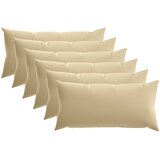  Presvlaka za jastuk 6 pcs HEERLEN Bež 40 x 70 cm Poliester | shoptok.hr