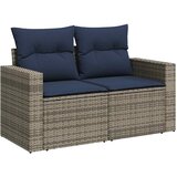  7-dijelni set vrtnih sofa od poliratana s jastucima crni bagrem | shoptok.hr