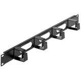 Intellinet 19" panel za upravljanje kablovima, 1U, 4 prstena, Crna | ePonuda.com