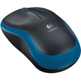Logitech M185 Miš Bežična RF Optički 1000 DPI, Crno-plsvi | Eponuda.com