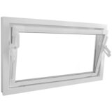  Kletno okno z IZO steklom (80 x 50 cm, Bela) | Shoptok.si