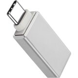 AVIZAR USB ženski na USB-C 3.0 moški OTG adapter srebrne barve, (21123570) Cene