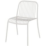 Blomus Svijetlo siva metalna vrtna stolica Yua Wire – Cijene