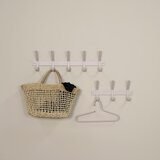 Spinder Design Siv/bež kovinski stenski obešalnik Dexter – | Shoptok.si