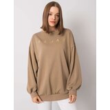 ex moda Sweatshirt-EM-BL-536/2.04-dark beige | Shoptok.si