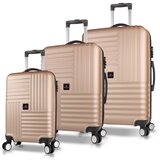 Myvalice Set kofera 8104, 3 dela, Zlatne boje Cene