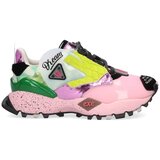 Exé Shoes Modne superge EXÉ Sneakers 928-3 - Black/Pink Rožnata Cene
