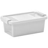 Kis Zaboj za shranjevanje KIS Bi Box XS (3 l, bele barve, s pokrovom) Cene