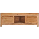 Maison Chic TV omarica - TV stojalo - Televizijska omarica 100x30x35 cm trdna tikovina, (21701542) | Shoptok.si