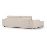 Micadoni Bež raztegljiva kotna sedežna garnitura iz tkanine bouclé (levi kot) Jodie – Home | Shoptok.si
